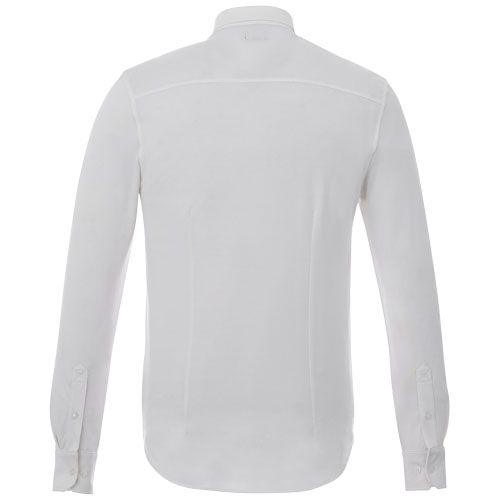 Camicia piqué Bigelow a manica lunga da uomo