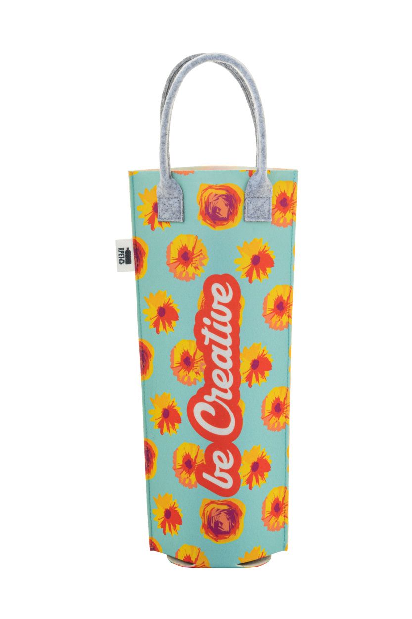 CreaFelt Vino. Borsa vino in RPET personalizzabile