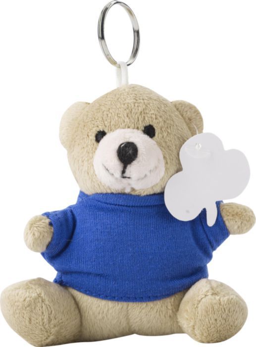Portachiavi con orsetto in peluche Arnie