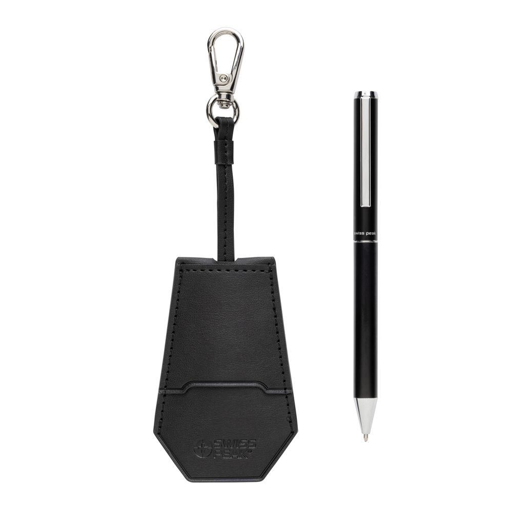 Set portachiavi e penna SP Tula in PU riciclato RCS