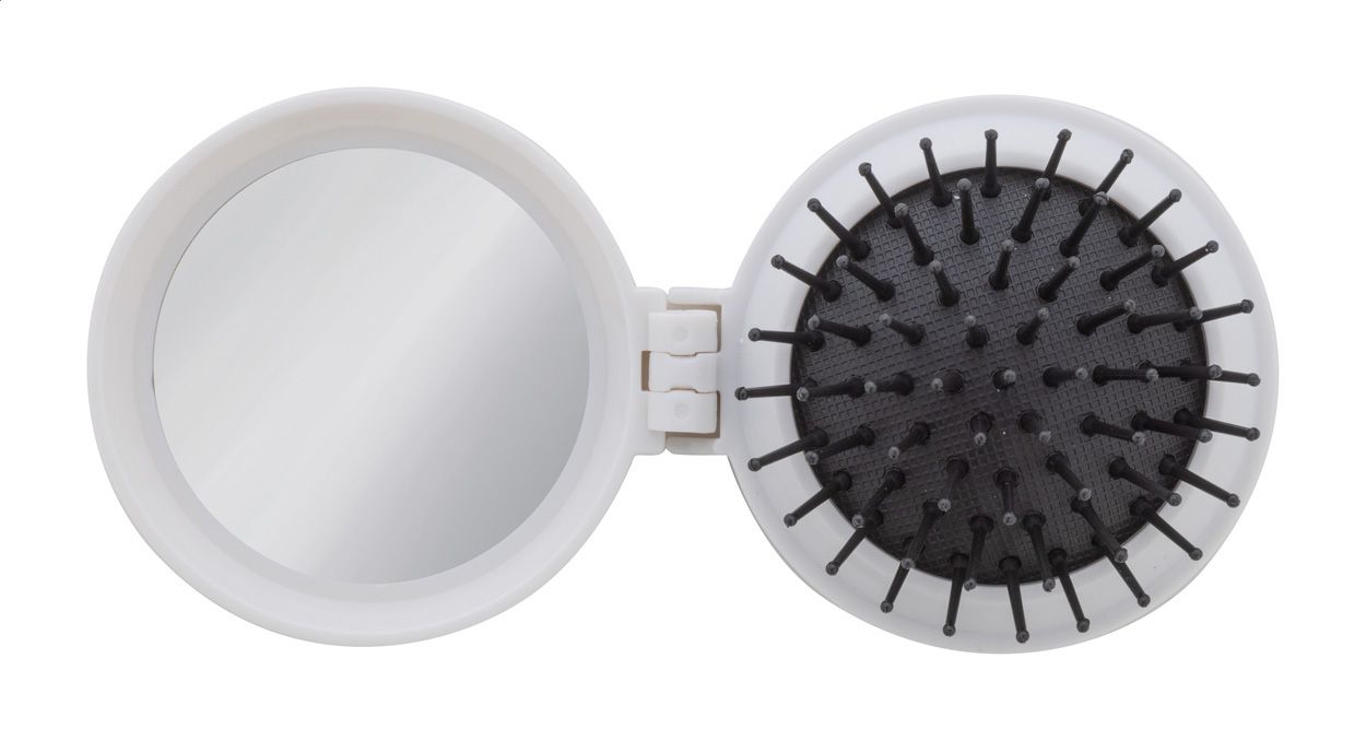 Rabrush. Spazzola per capelli in RABS con specchio
