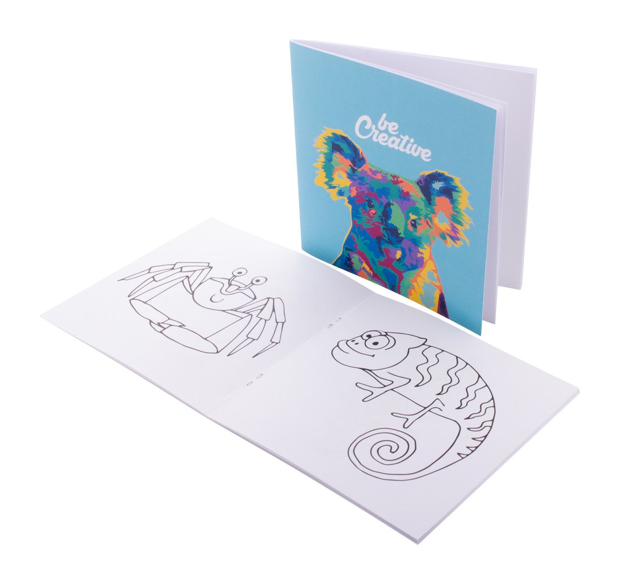 ColoBook. blocchetto da colorare personalizzabile a tema animali