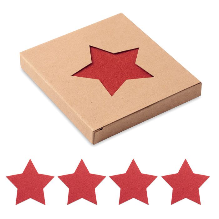 STARGUARD. Set sottobicchieri in feltro