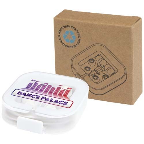Cuffie tipo C cablate con astuccio in plastica riciclata Baekdu