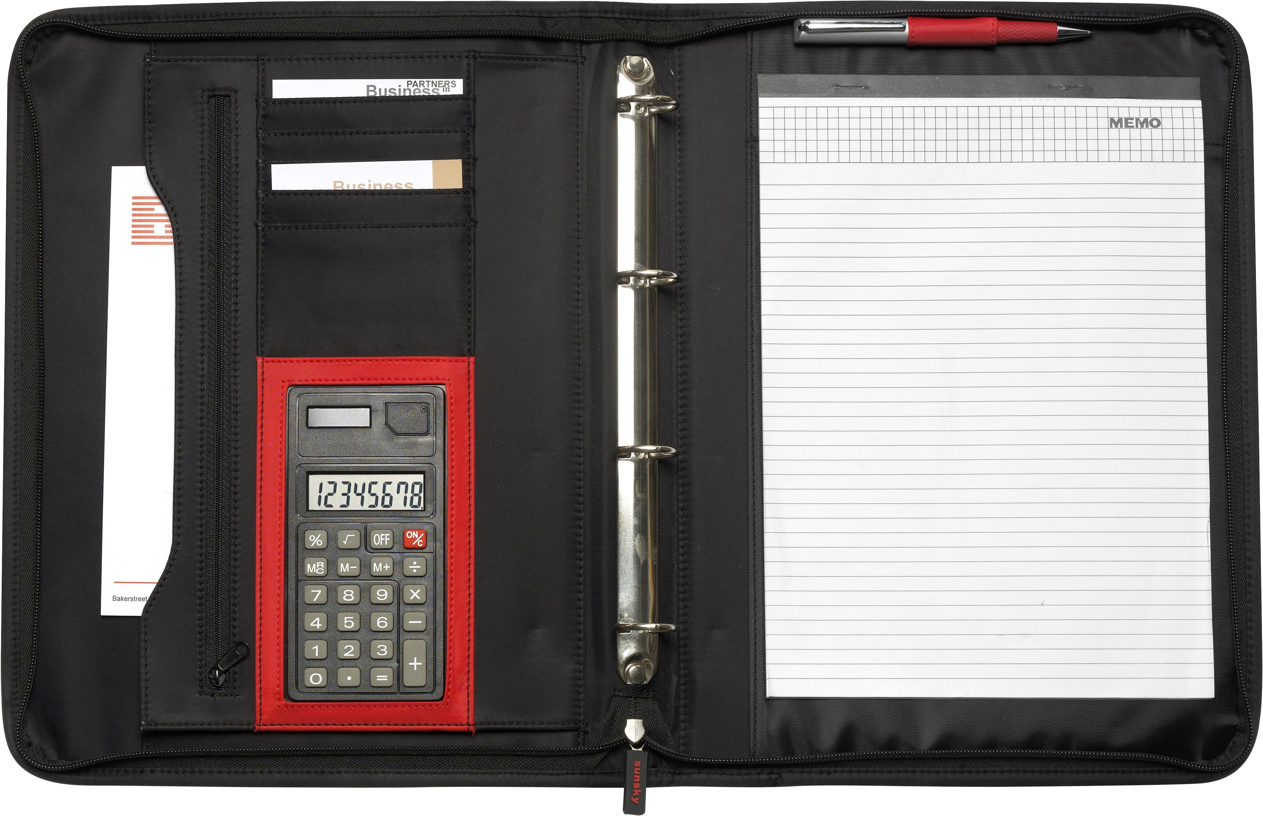 Portablocco formato +/- A4 in poliestere Lianna