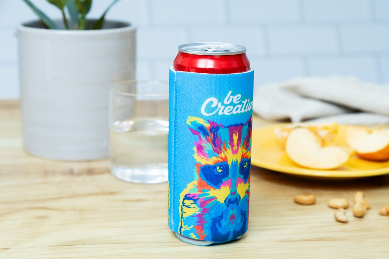 PrintCan Slim. Copertura refrigerante per lattine