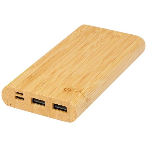 Power bank da 10000 mAh in bamboo Tulda