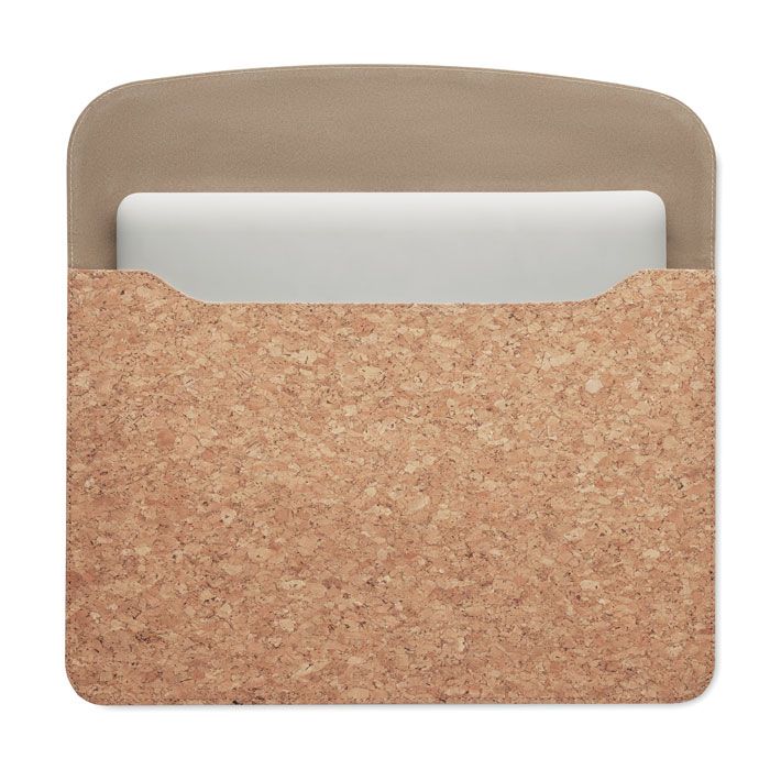 GRACE. Porta laptop in sughero con pat