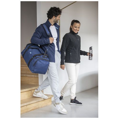 Giacca da donna in pile con zip integrale in materiale riciclato certificato GRS Amber