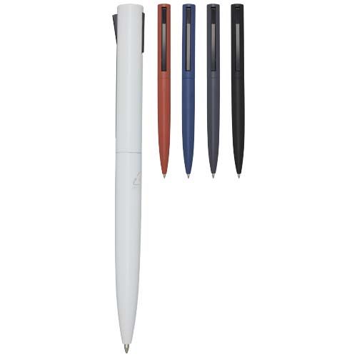 Penna a sfera in alluminio riciclato Juana (inchiostro blu)