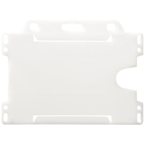Porta badge in plastica riciclata Vega