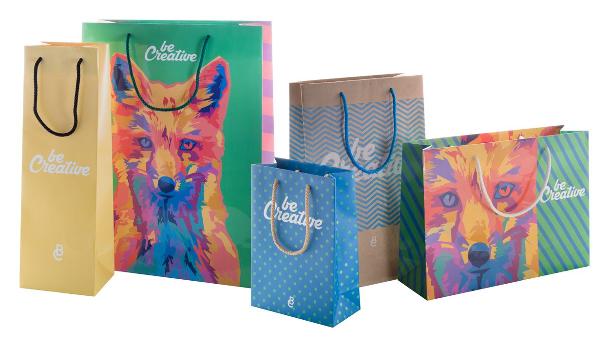 CreaShop S. sacchetto carta personalizzabile - misura small