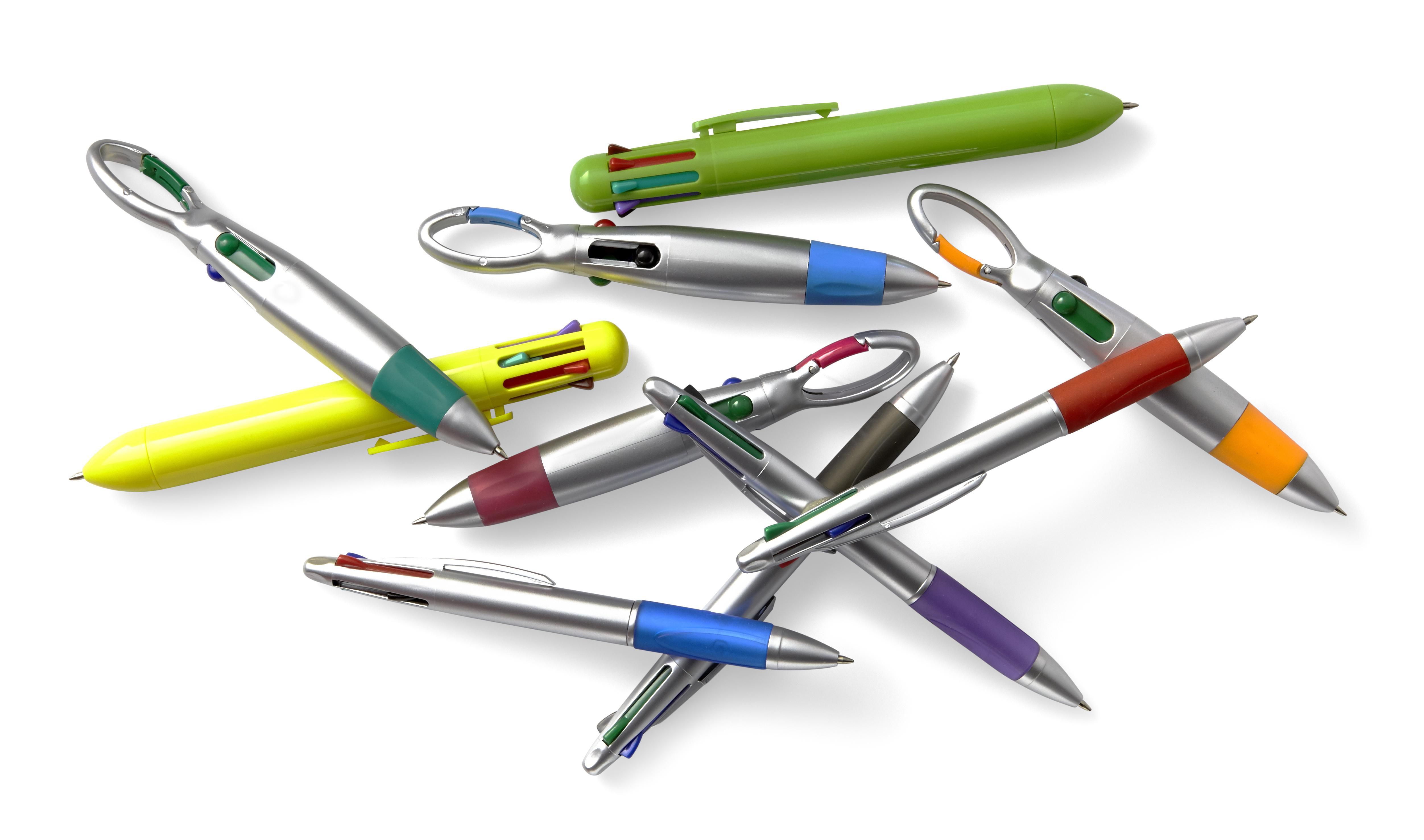 Penna a sfera in ABS 4 colori Marvin