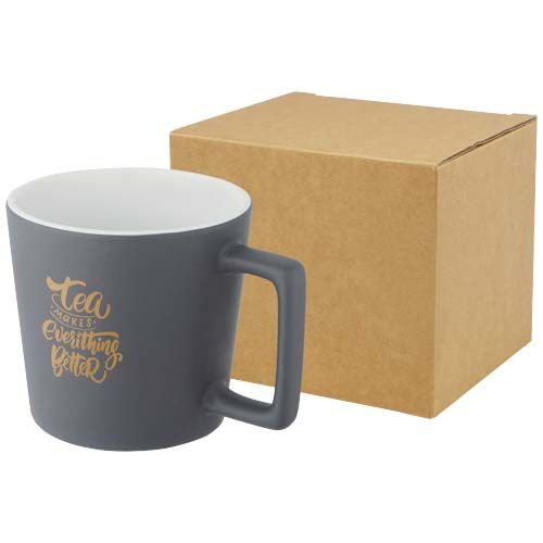 Tazze in ceramica da 370 ml con finitura opaca Cali