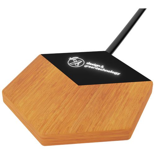 Base ricarica wireless luminosa da 10 W SCX.design W14