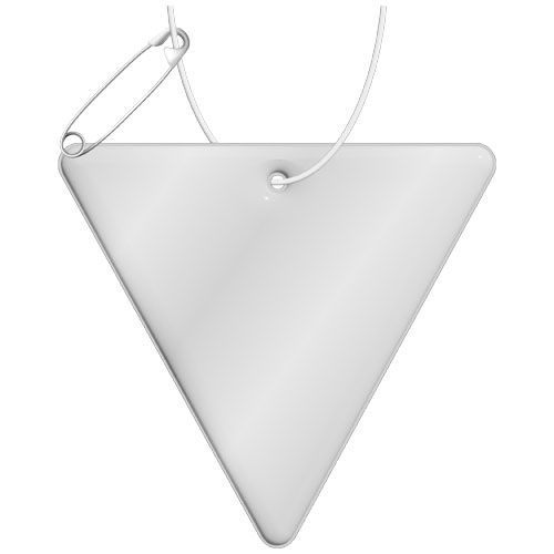 Gancio catarifrangente a triangolo invertito in TPU con catenella RFX™
