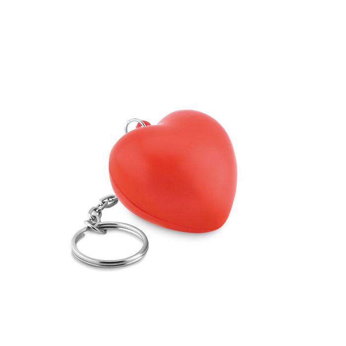 LOVY RING. Portachiavi cuore in PU