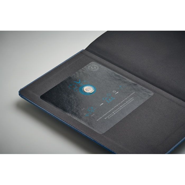 GROW. Notebook A5 in carta riciclata