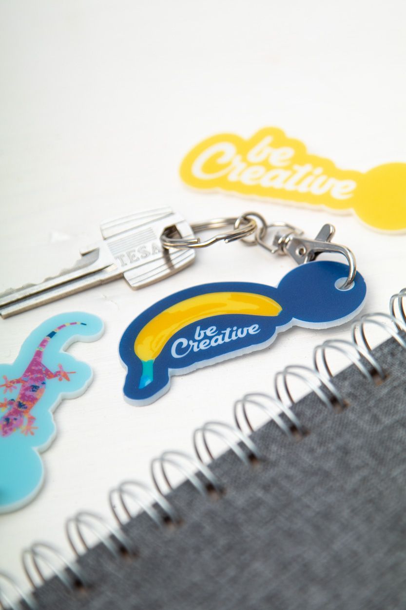 ColoShop Creative. portachiavi con moneta per carrello