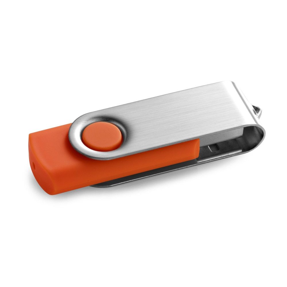 CLAUDIUS 8GB. Chiavetta USB da 8 GB con clip in metallo