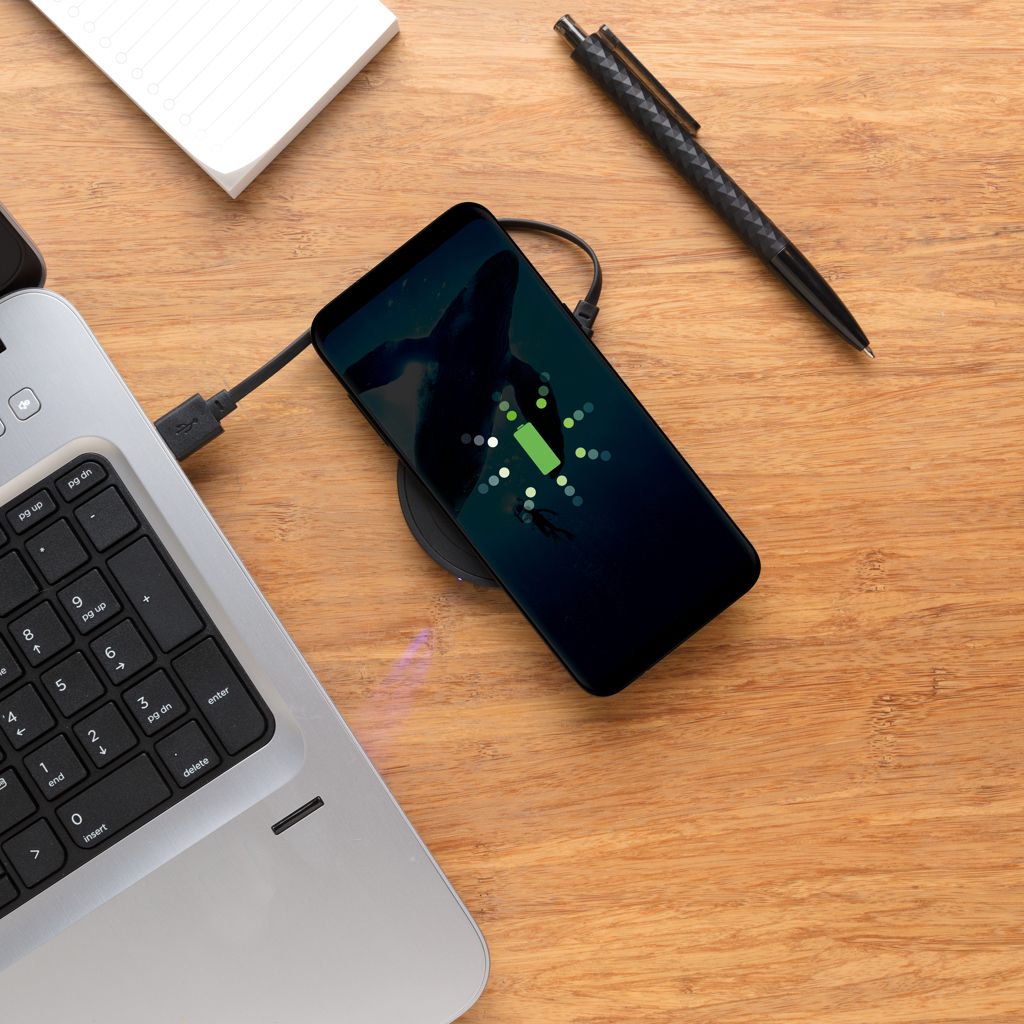 Caricatore wireless da 5W rotondo