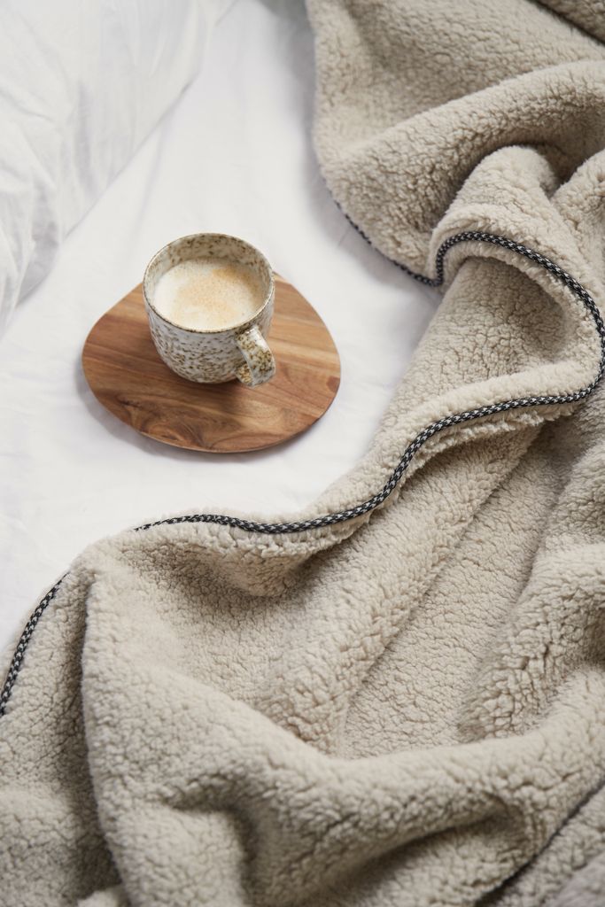 Coperta a doppio strato VINGA Maine in pile riciclato GRS